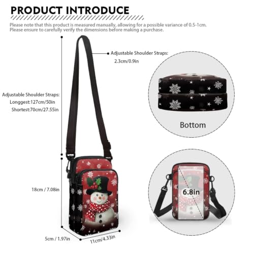 Image of Xpyiqun Small Crossbody Bag Women Phone Purses Sling Shoulder Handbag Cross Body Pouch Wallet Bags