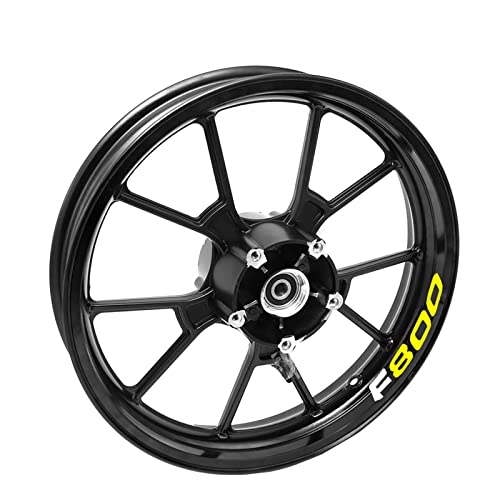 Rayures de jante BMW F800 pour corriger les roues ternes de moto