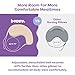 Boppy Uplift Nursing Pillow - Wedge Bottle & Breastfeeding Pillow to Reduce Spit-Up and Reflux Symptoms, with Body-Inclusive Opening and Belt, Baby Safety Alliance Verified - Gray Gentle Leaves