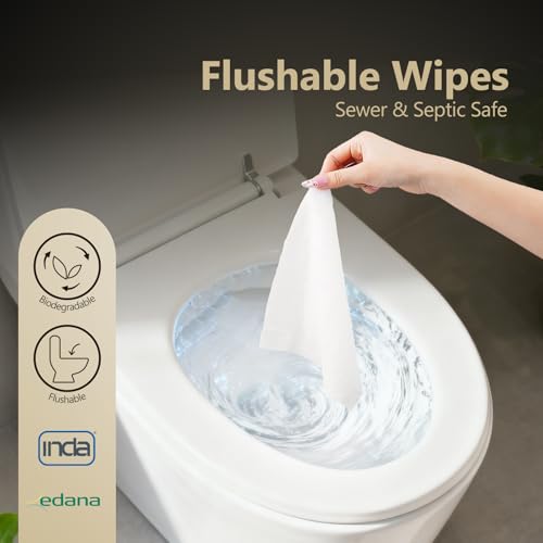 MOLLIS Travel Toilet Wipes Flushable, Unscented, Witch Hazel, 36 Count | Wet Wipes with Aloe Vera, Sewer & Septic Safe for Intimate & Body Care - Image 6