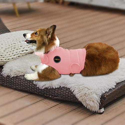 Image of MCHY Dog Anxiety Vest, Anxiety Relief for Dogs, Dog Calming Coat (Pink L)