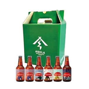 秋田あくらビール定番5種6本セット 330ml×6 ギフト ギフトボックス ビール 飲み比べ 贈り物 ビールセット ..." 