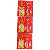 Enveloppes d'argent - le d'argent traditionnel chinois apportera plus de à ceux que vous aimez pour la fête du nouvel an, creative red packet