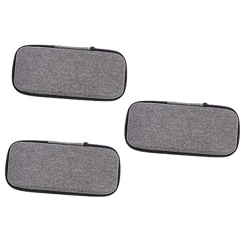 3ピースマイク収納バッグトートバッグラベリアマイクケースデジタルマイクバッグバッグアクセサリーマイクDSLケーブルポータブルケーブルオーガナイザー