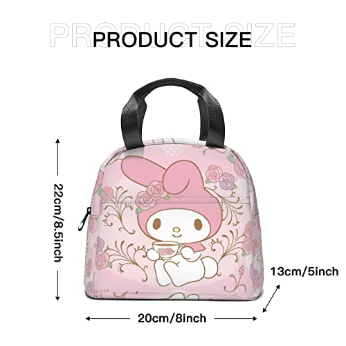 Annkoifu Cute Lunch Bag - Cartoon Lunch Box For Girls Boys - Reusable Insulated Womens Lunch Tote For Work School #TOP7