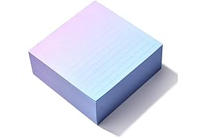 Memo Pads, Note Pads, Scratch Pads, Writing Pads 4x4 Inch with Lines