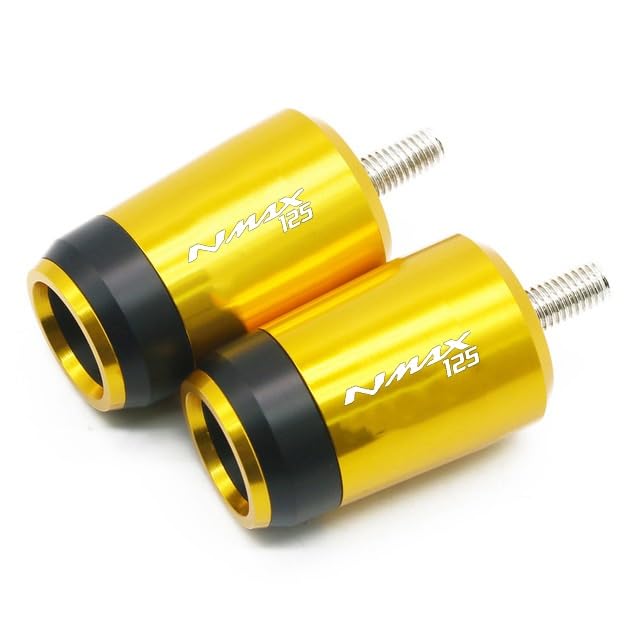 Poignées Yamaha NMAX 125 réduisent vibrations embouts guidon or