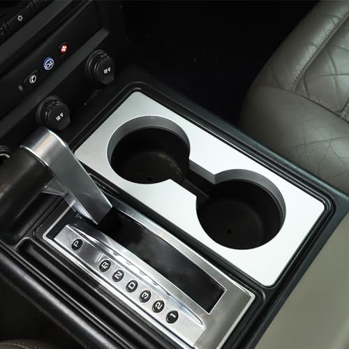Adaptador Expansor Portavasos para Hummer H2 2003-2007 Plata miniatura 7