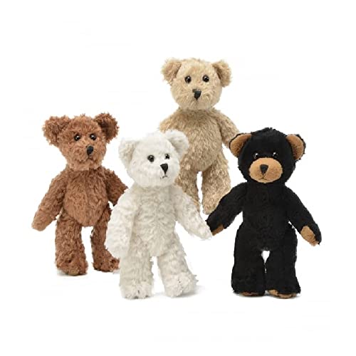 Unipak 1006BE Beige Teenie Teddy Bear Plush Figure, 6-inch Height,