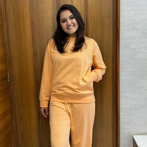 Image of Women's Co-Ord Set Relaxed Fit for Women | Two Piece Suit Top & Pant| Full Sleeve Cord Dress for Women | Casual Wear Co-ord Set for Women