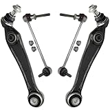 Detroit Axle - Front End Control Arms Kit for 2014-2018 BMW X5 2015-2019 X6, 2 Lower Rearward Control Arms with Ball Joints 2 Sway Bar Links 2016 2017 Replacement