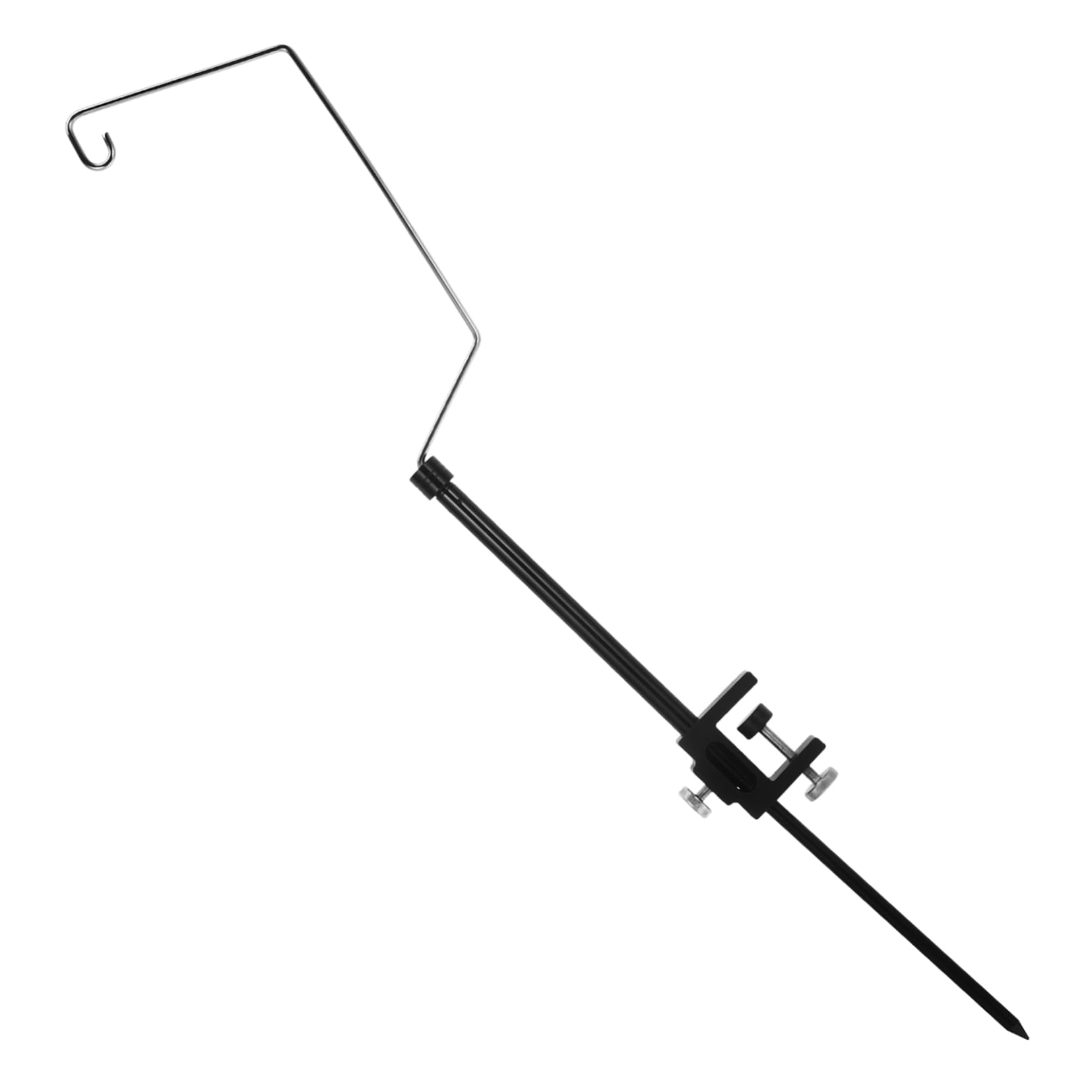 GANAZONO Camping Light Stand Aluminum Alloy Outdoor Camping Light Holder Clamp Ground Nail
