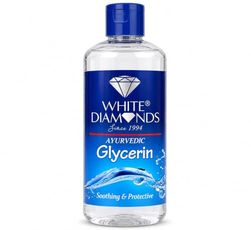 Image of White Diamonds Ayurvedic Glycerin 500g | Glycerin for Soft, Smooth & Moisturized Skin | Deep Hydration | Multi-Purpose Skin Care & Dry Skin Moisturizer