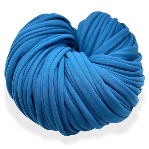 Almohada de puf sin hundirse usando hilo súper voluminoso para tejer 3