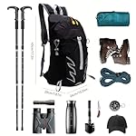 Small Lightweight Hiking Backpack，25L Foldable Hiking Daypack Cycling Hydration Backpack Travel Camping Bag - Image 2
