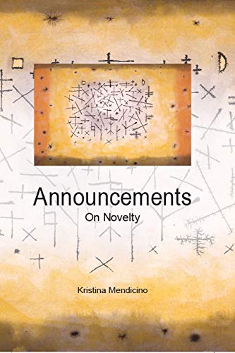 Announcements: On Novelty (SUNY series, Intersections: Philosophy and Critical Theory)