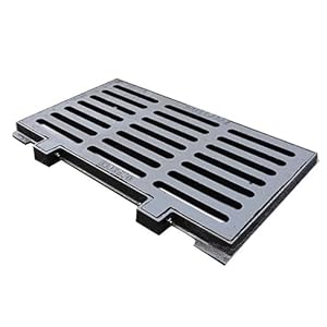 Cyhtym CYHTYM Gusseisen Abflussgitter 60x40cm