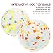 Ipetboom 2pcs Interactive Puppy Teething Chewing Toys for Dogs Etpu Material Engaging Dog to Reduce Boredom Fun Pet Supplies