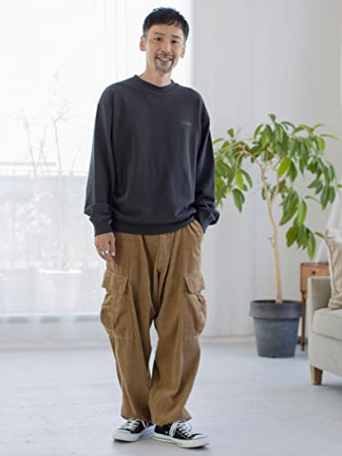 (コーエン) COEN コーエンロゴ刺繍裏毛クルーネックスウェッ