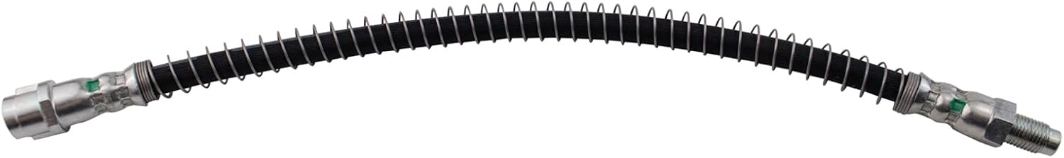 TRQ Brake Hose Rear Compatible with 2008-2015 Mercedes-Benz C350 2010-2014 E350 2015-2017 E400 2010-2017 E550 2013-2015 GLK250 2010-2015 GLK350