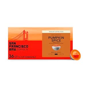 San Francisco Bay Pumpkin Spice K-Cup Compatible Coffee Pods, 36 ct