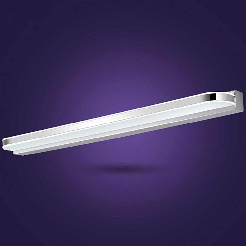 Lámparas de Espejo de Baño Lámparas Delanteras, Led Impermeable Anti-Niebla Baño de Baño Luz Moderno Moderno Luces de Pared Iluminación de Pared/Warm Light 120Cm