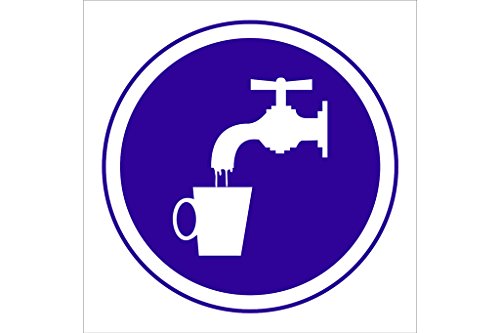 Cofan - Plimpo Señal Poliestireno 297X297 Agua Potable En Oferta Cofan O38Pl297297 Señal Poliestireno, 297 X 297 Mm