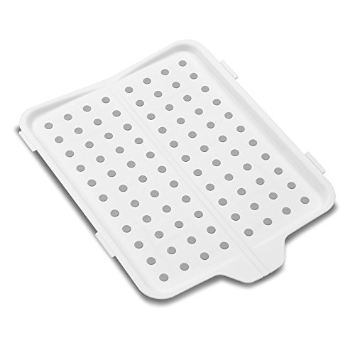 madesmart Fold-Up Drain Board - White  SINKWARE COLLECTION 