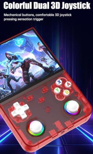 Image of R36 Ultra X Retro Handheld Game Console 4.5 Inch HD IPS Screen, RGB Joystick Lights, Dual Analog Sticks, Vibration, Portable Gaming Console