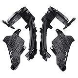 NewYall Left and Right Headlight Mounting Bracket Support Plates for Audi Q5 2013-2017, SQ5 2014-2017