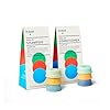 HiBAR - Shampoo & Conditioner Sampler Set - Maintain, Moisturize & Volumize Bars - Travel-Friendly - Salon-Quality Ingredients - Plastic, Soap, Paraben & Sulfate-Free - Color Safe - 6 Mini Solid Bars