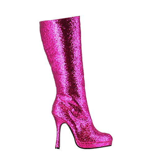 Ellie Shoes Damen 421-zara, Fuchsia glitzernd, 39 EU
