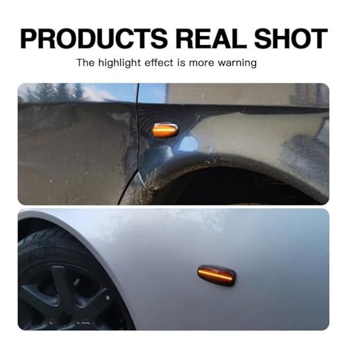 Señal giro LED intermitente lateral de 12V para Vario W670 3