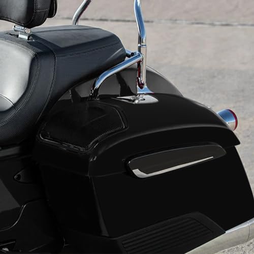 TCT-MOTORPARTS Matte Black Saddlebag Lids Cover Fits for Indian Chieftain Limited Dark Horse 2019-2025 Chieftain Limited Roadmaster Limited 2021-2025 miniatura 7