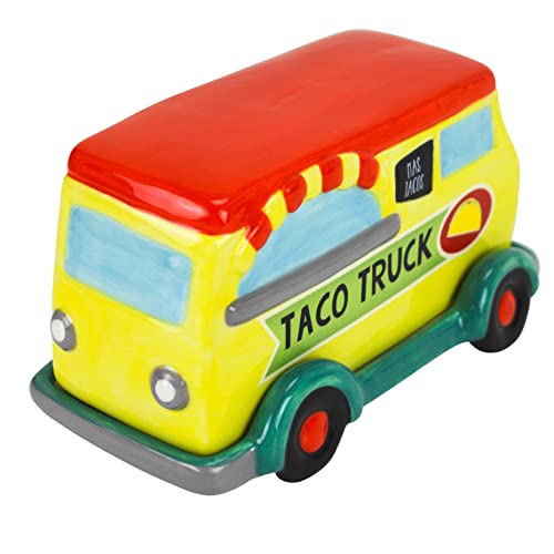 Boston Warehouse Taco Truck Covered Butter Dish, Standard #TOP3