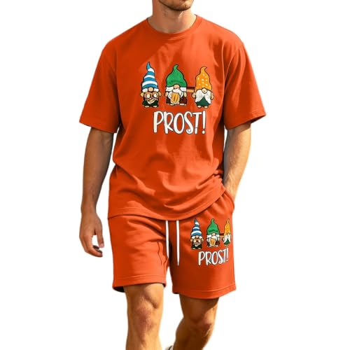 Tenue de la bière pour homme : ensemble short et t-shirt confort