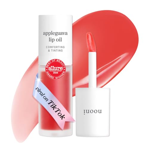 NOONI Korean Lip Oil - Appleguava - pH Color-Changing Plumping Lip Gloss