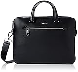 CALVIN KLEIN Herren Minimalism Slim Laptop Tasche Computer Schwarz One Size