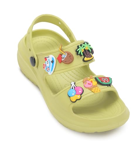 Image of CASSIEY Women Fashionable Comfortable Lightweight Slingback Clogs Sandals, Outdoor EVA Clogs
