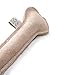 Jack & Russell Spielzeugknochen aus Leder - Naturleder Knochen Hunde Spielzeug - Kauleder Natur - Holmes Bone (Beige)