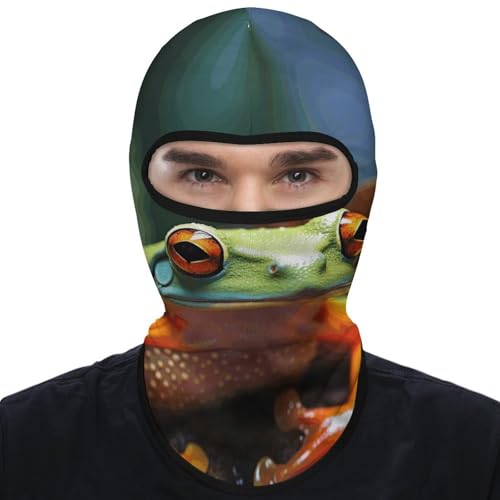 Balaclava para hombre, máscara para esquí y ciclismo, cubreboca térmico y transpirable para invierno miniatura 7