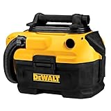 DEWALT 20V MAX Shop Vacuum Wet and Dry, Shop Vac 2 Gallon, Cordless and Corded Wet Dry Vacuum Cleaner, Wide Nozzle, Hepa Filter, Tool Only (DCV581H)