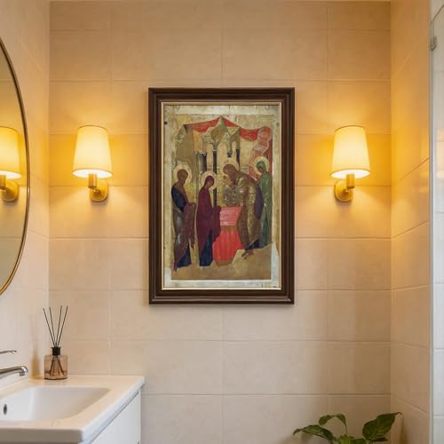 Toile Présentation de Jésus au Temple Andrei Rublev : cadeau chrétien - 7