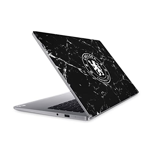 Skin Chelsea FC marbre noir vinyle autocollant haute précision pour PC