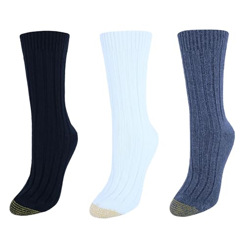 Image of Gold Toe Women's Weekend Socks, 3-Pairs