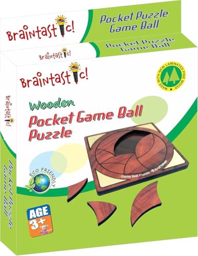 Image of Braintastic All Ages Wooden Puzzle,Travel Board Game Learning & Creative Educational Intelligence Brain Games,Pack of 24(3x8 DIY)for Birthday Return Gifts Party Pack with Travel Pouch