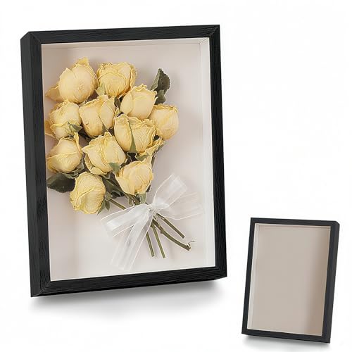 3D Bilderrahmen zum Befüllen, 25,4X 20,3cm Bilderrahmen Tief, Aufhängen...