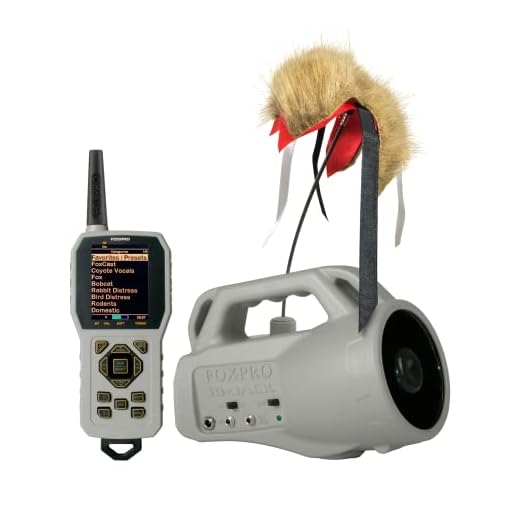 FOXPRO Electronic Predator Call - HiJack - Coyote Call - Fox Call - Hog Call and More - Remote Operated and Programmable - American Made