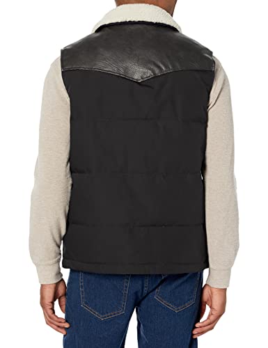 Image of Levi's Men's Levi's Men's Out West Mixed Media Puffer Vest