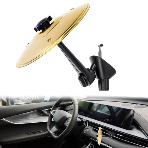 Mini Cymbale de Voiture,Car Crash Cymbals,Voiture Tambour Cymbale, Cymbale de Ventilation Voiture, Cymbales Crash Voiture,pour Toutes Les Car